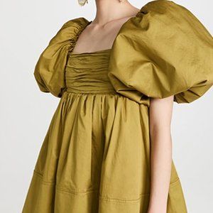 Aje Casabianca Puff Sleeve Dress